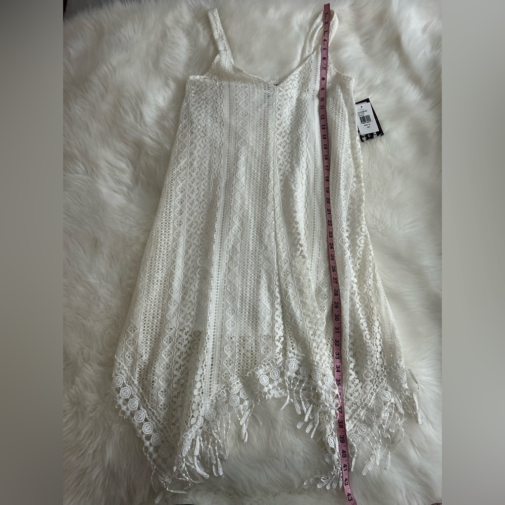 Trixxi white lace fringe dress - Picture 10 of 15